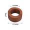 4 Brown 1.75 in Round Natural Wood Slices NAPKIN RINGS Party Events Decorations